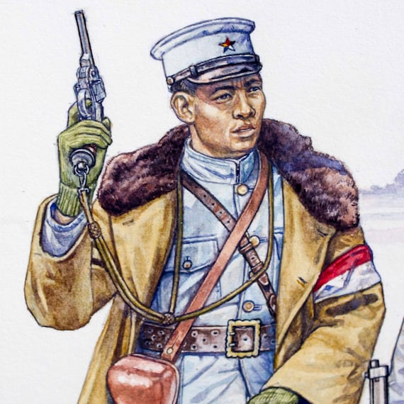 Chinese Warlords Fengtien Army Art / illustration as seen in
