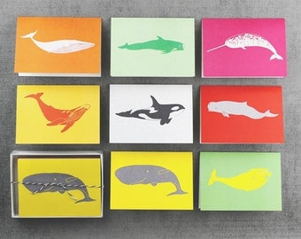 Whales Note Set, Stationery