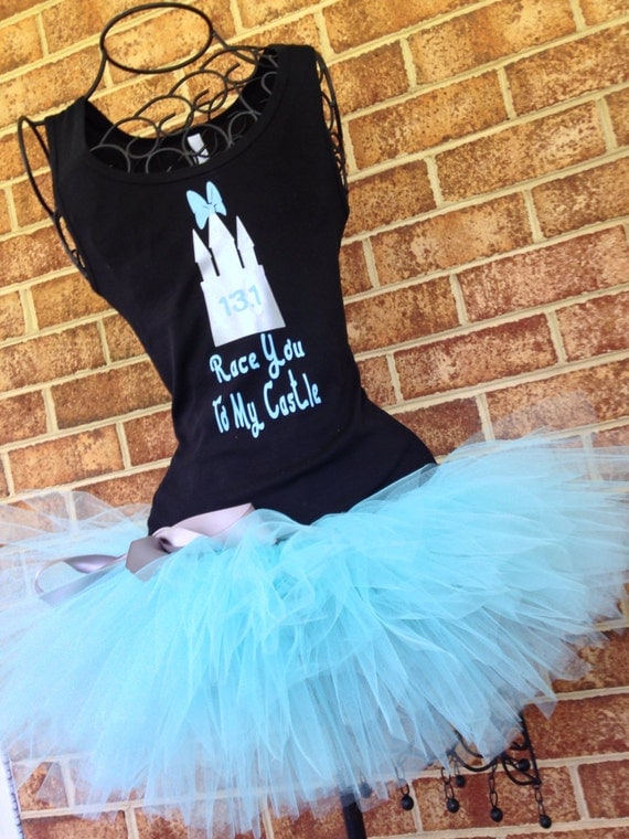 Running Tutu Disney Cinderella Inspired Custom By Luckynumbertutu 9562