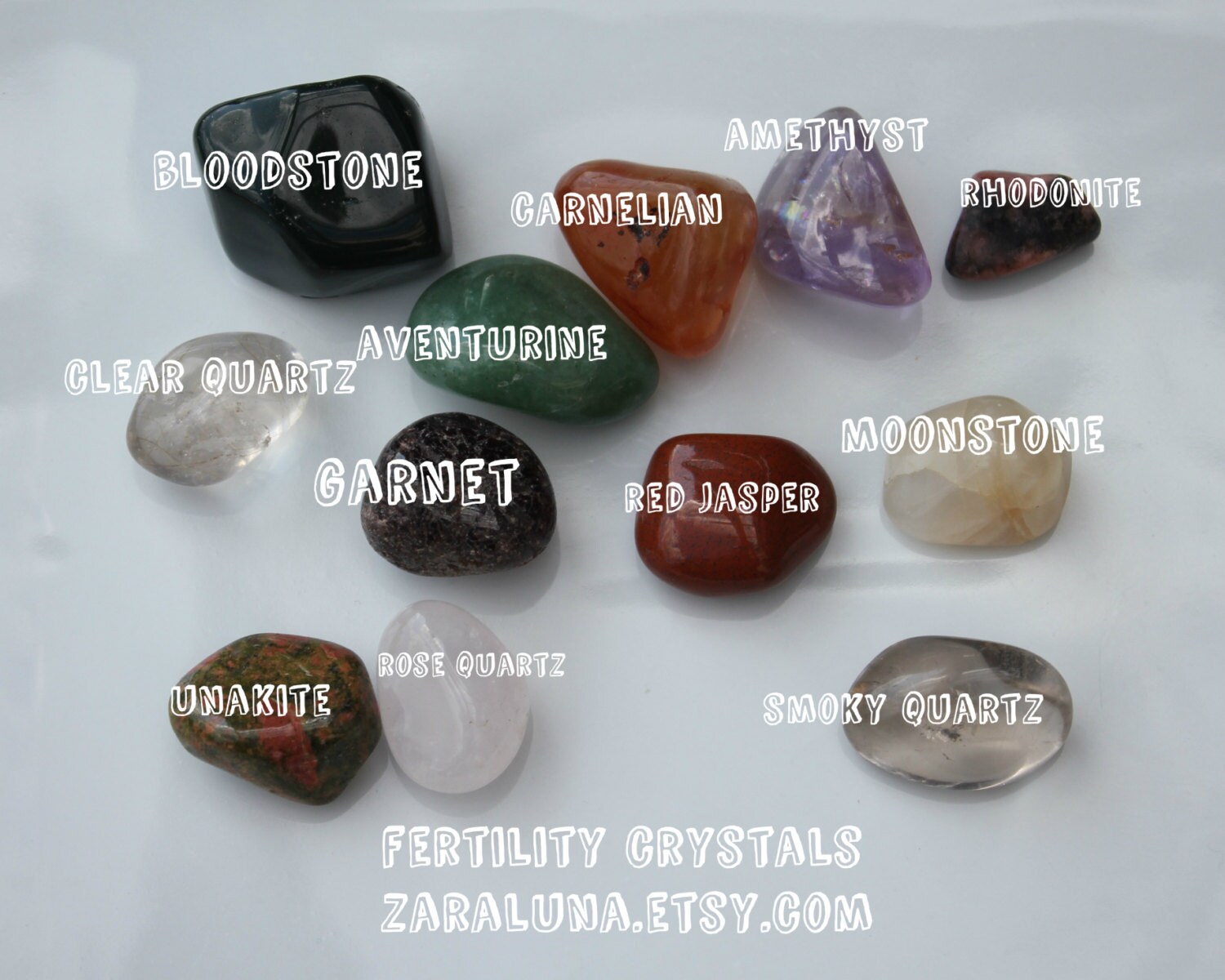 FERTILITY HEALING CRYSTALS Fertility Stones Boost fertility