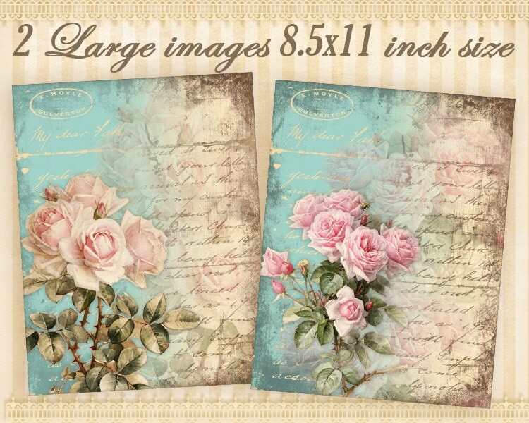 large transfer image 85x11 inch size greeting cards digital