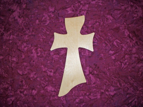 Unfinished Wooden Cross Crafts
