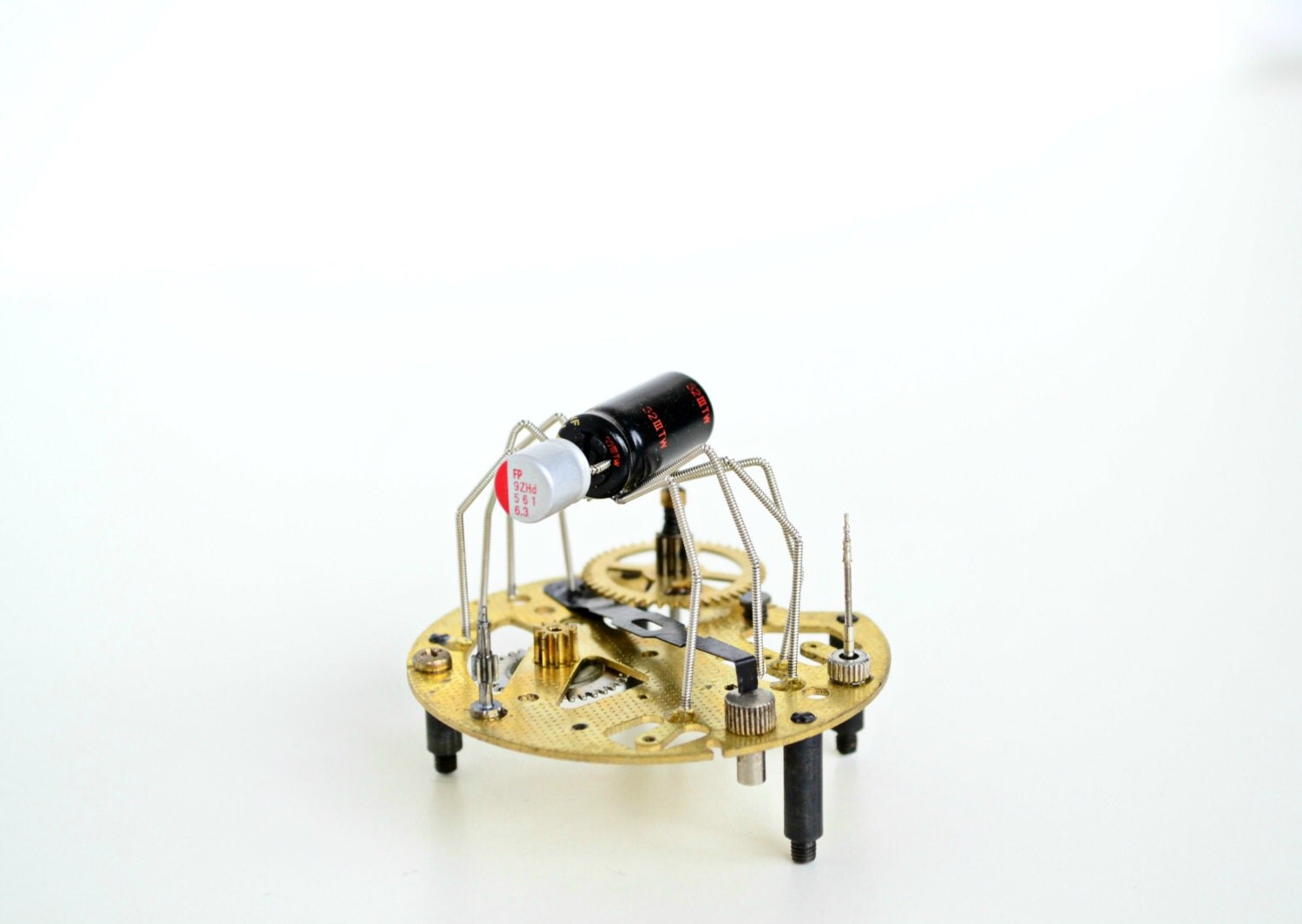 Geek Office Decor Spider Miniature Nerdy Electronic Desk