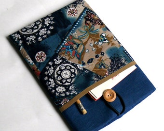 iPad Mini Cover, iPad Mini 2 Case, iPad Mini 3 Padded Fabric Sleeve with Pockets -SUPERIOR Shock Absorbent Padding - Designer Fabric