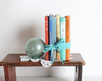 Vintage Multicolor Book Set
