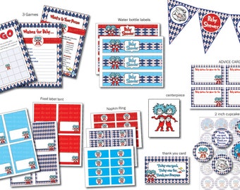 Thing 1 printable | Etsy