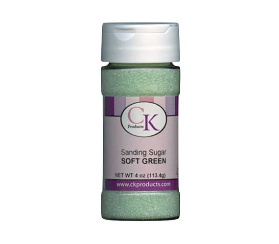 Soft Green Sanding Sugar - Baking and Party Supplies Il_570xn