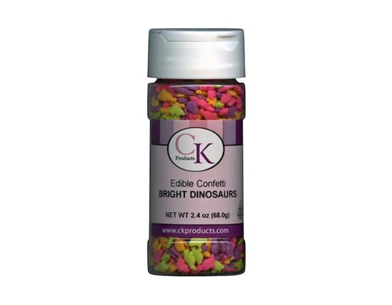 Dinosaur Confetti - Edible Cake Decoration - Baking Candy Making Party Supplies Il_570xn