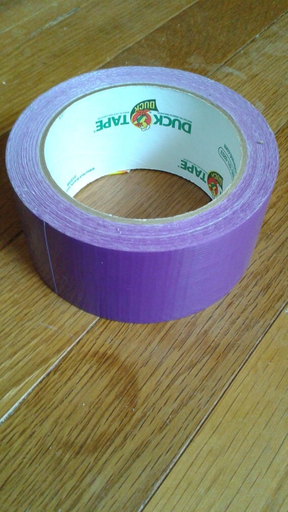 Dark purple duct tape by AJsCraftsThings on Etsy