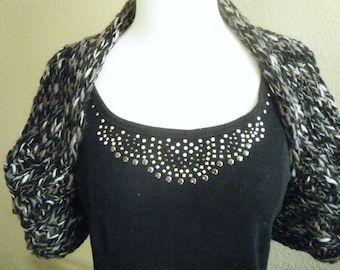 Hand Knit Bolero or Shrug.