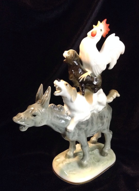 bremen town musicians figurine