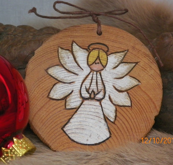 praying angel wood burnt wood burning ornament christmas praying angel wood burnt wood burning ornament christmas