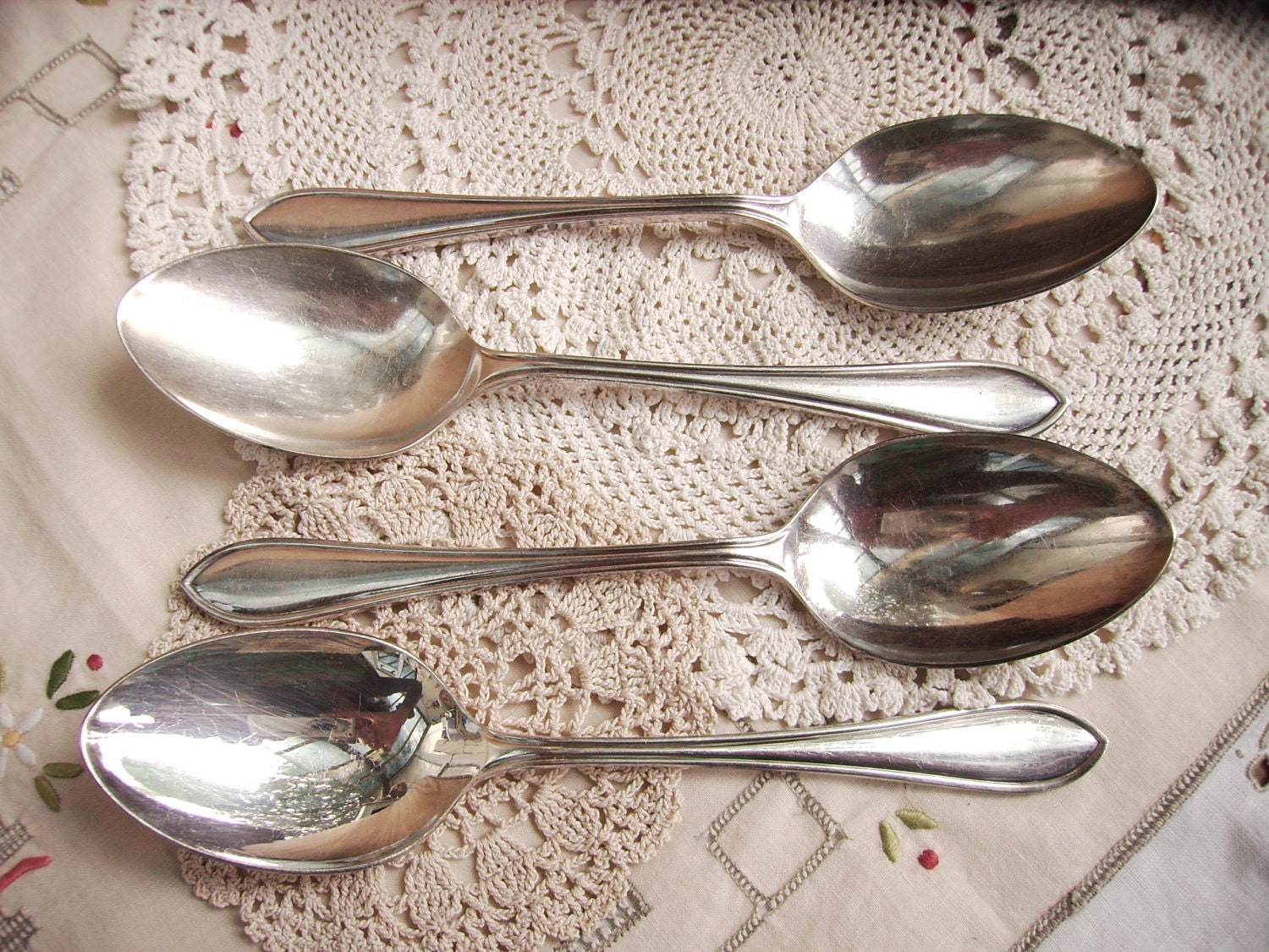 vintage epns spoons, by Viners, sheffield, england, A1 E.P.N.S. home