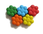 Daisy Flower Crayons set of 5 - flower crayons - Spring Crayons - Easter Crayons Il_170x135