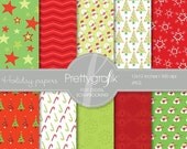 80% OFF SALE Christmas digital paper, commercial use, scrapbook papers, background - PS558 Il_170x135