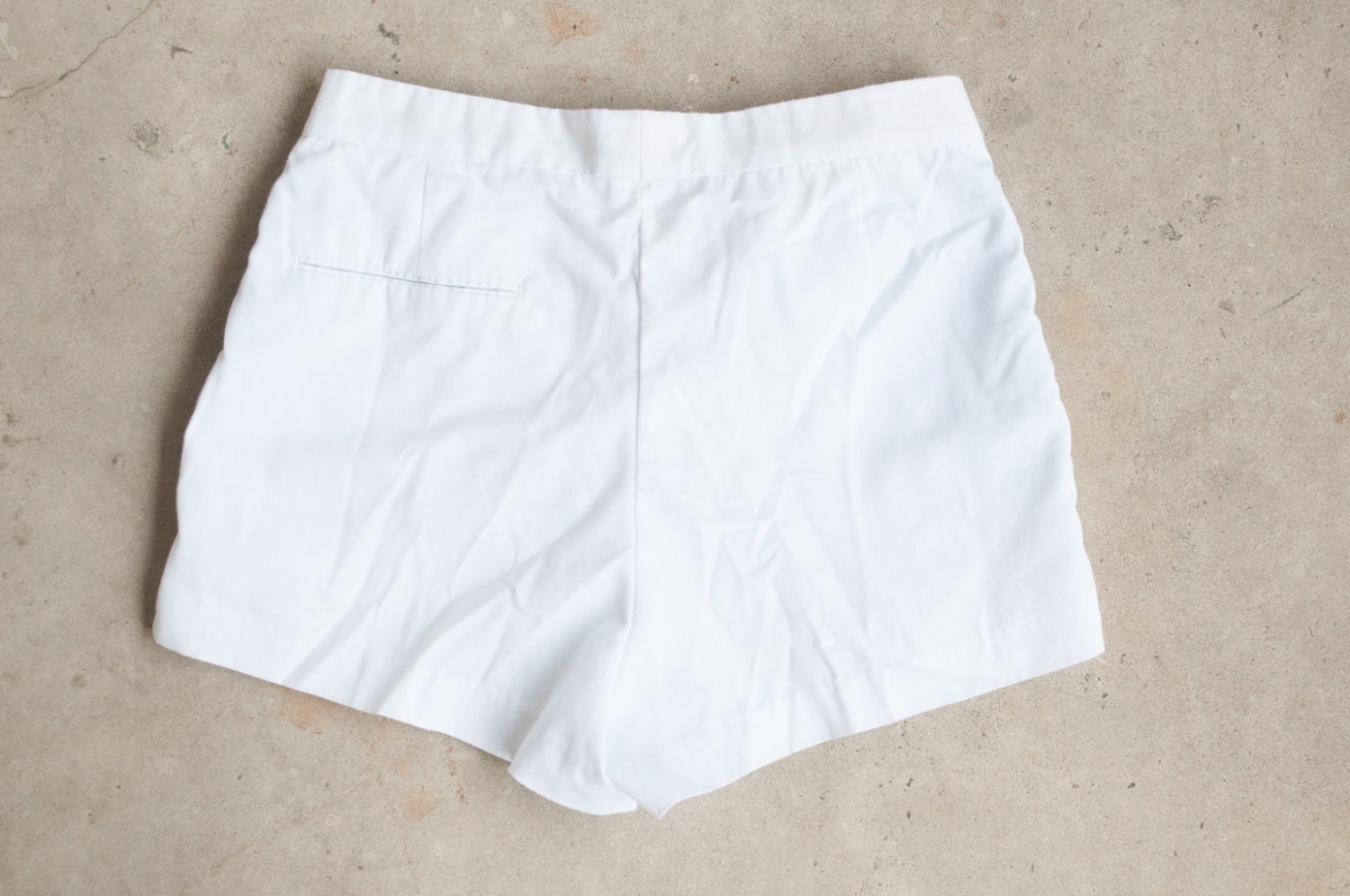 Fred Perry Tennis Shorts Mens Vintage 1970s Sportswear White