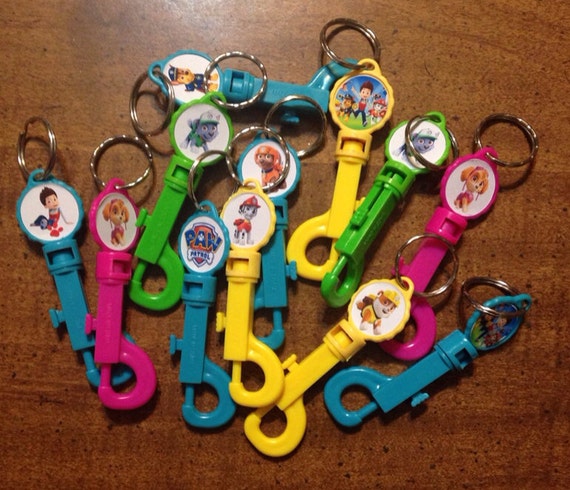 paw patrol plush keychain