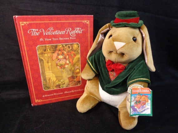 1985 velveteen rabbit stuffed animal