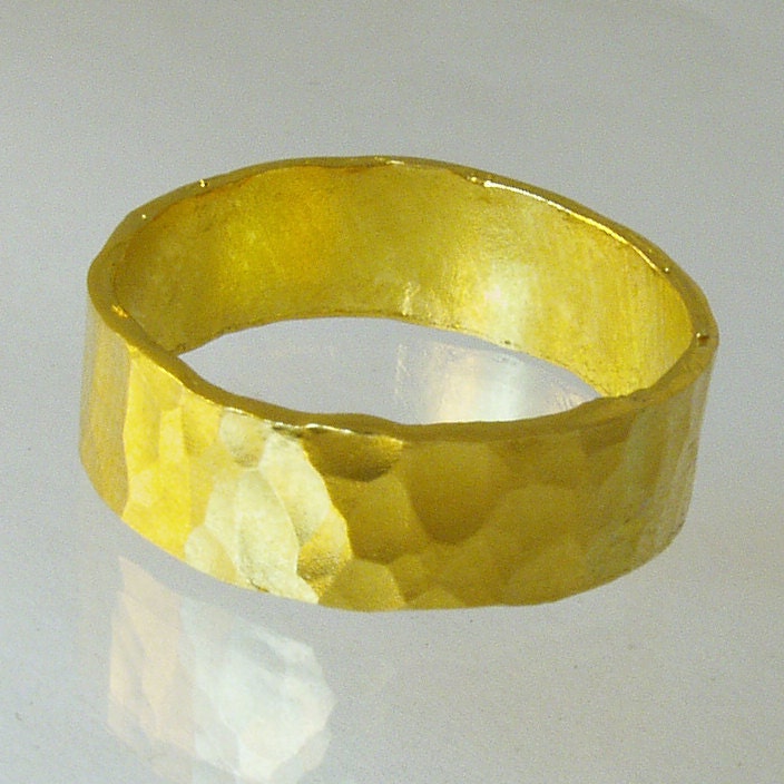 Pure-gold-mens-wedding-band-24-Karat-solid-gold-ring100-...