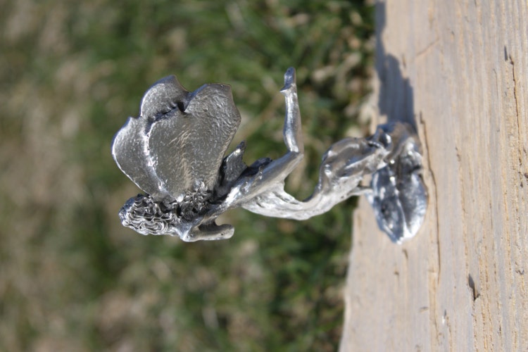 Lead Free Pewter Fairy Figurine gift Made in by HastingsPewterCo