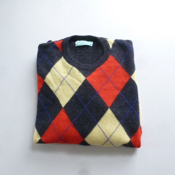  Sweater  8039;s Preppy Sweater  United Colors of Benetton Sweater Made