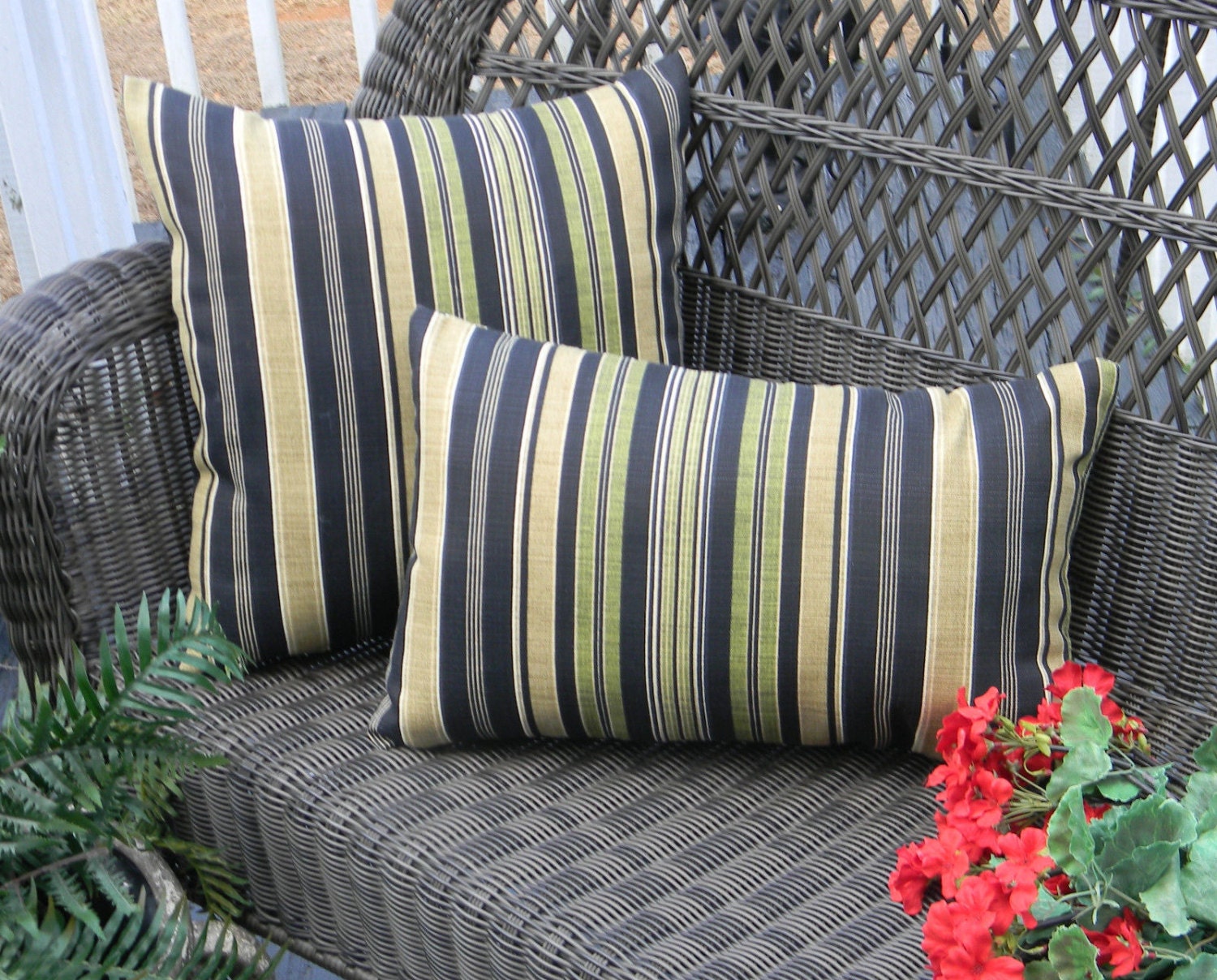 SET OF 2 Indoor / Outdoor Tommy Bahama by PillowsCushionsOhMy