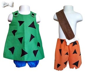 Pebbles and Bamm Bamm Halloween Coordinates