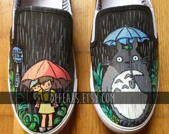 My Neighbor Totoro - Hand Painted Pumps