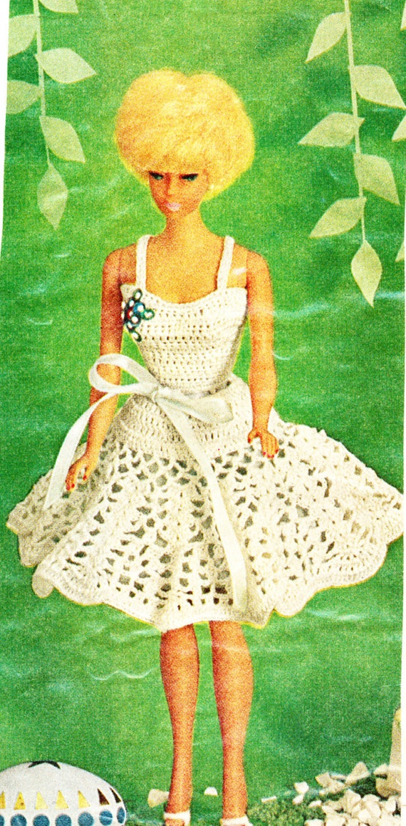 Vintage Crochet Pattern PDF Barbie doll 11 1/2 by ...