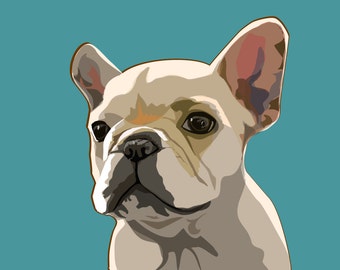 Popular items for digital pet portrait on Etsy