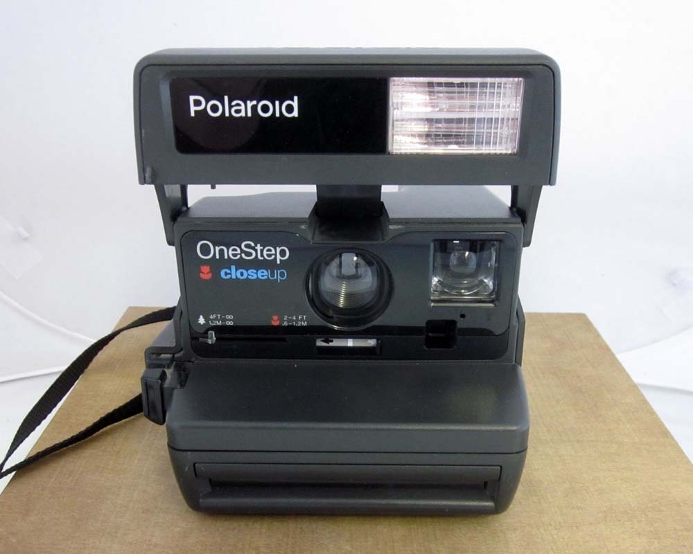 Polaroid OneStep 600 Flash Closeup Camera By JacobsTradingVintage