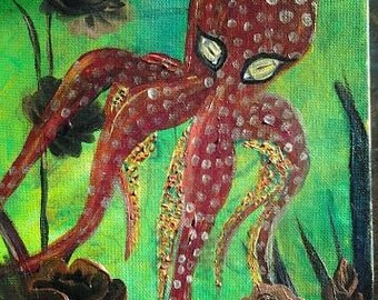 Popular items for octopus garden on Etsy