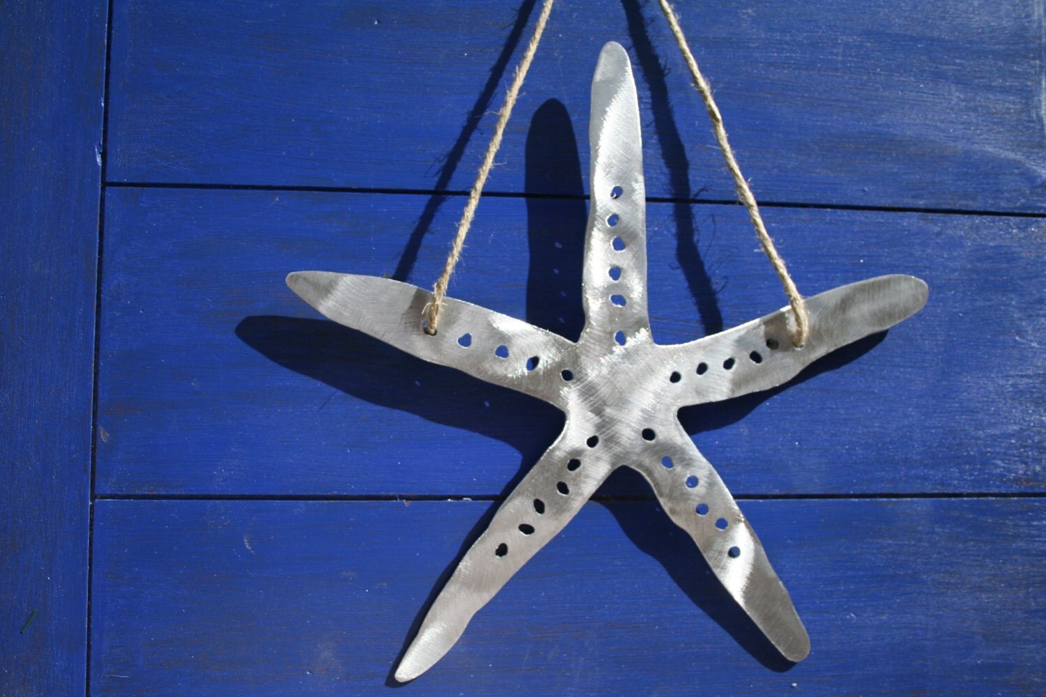 Sea Star Starfish Metal Beach Home Decor Wall Patio Garden