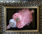 items similar to pink feather embellished with satin items similar to pink feather embellished with satin items similar to pink feather embellished with satin items similar to pink feather embellished with satin
