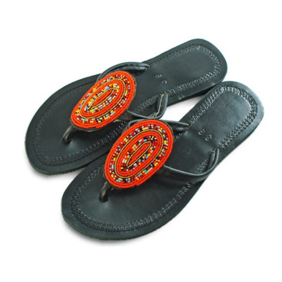 Maasai Beaded Sandals