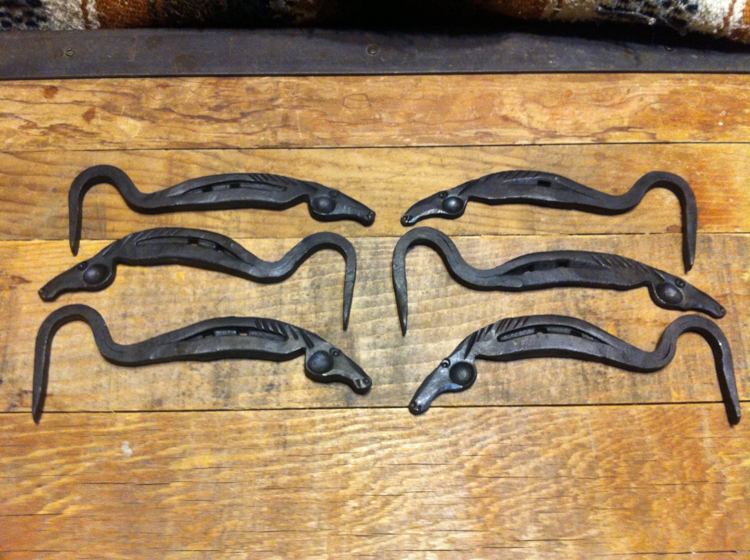 Horseshoe Hoof Picks with Horse Head