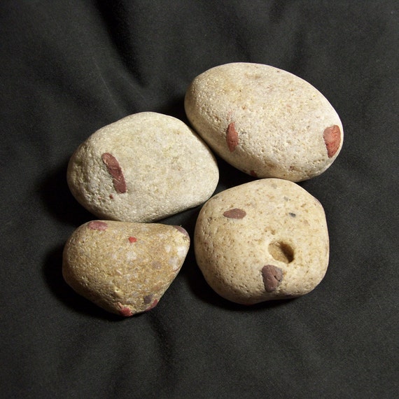 4 Pudding Stones / Puddinstone / Lapidary by GypsumMoonRocks