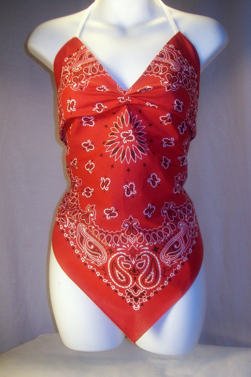 Bandana Halter Top Halter Top Bandana Top Biker Tops