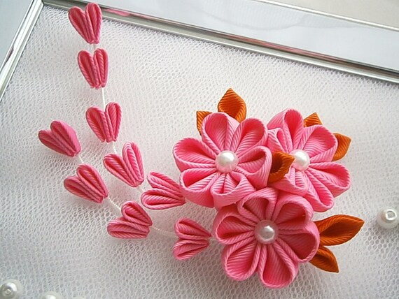 Pince à cheveux tissu Fleur Kanzashi avec accessoires pour cheveux falls,japonais costume oriental,