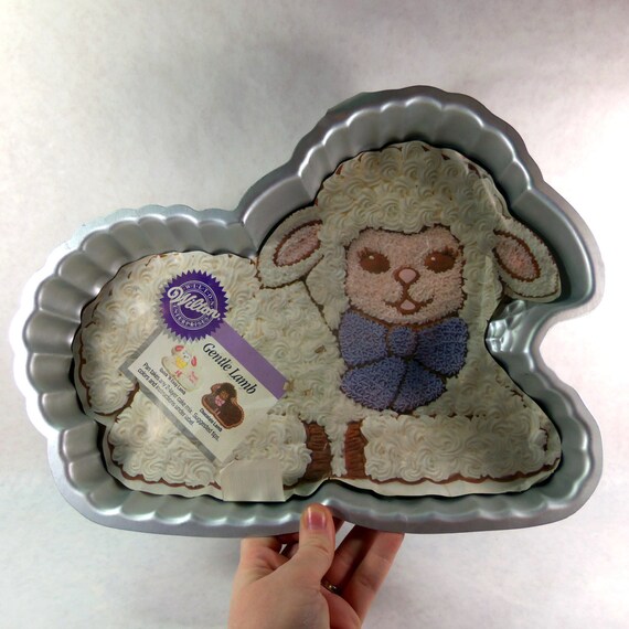 Wilton Gentle Lamb Cake Pan 21052515 by TheJunkinSailor on Etsy