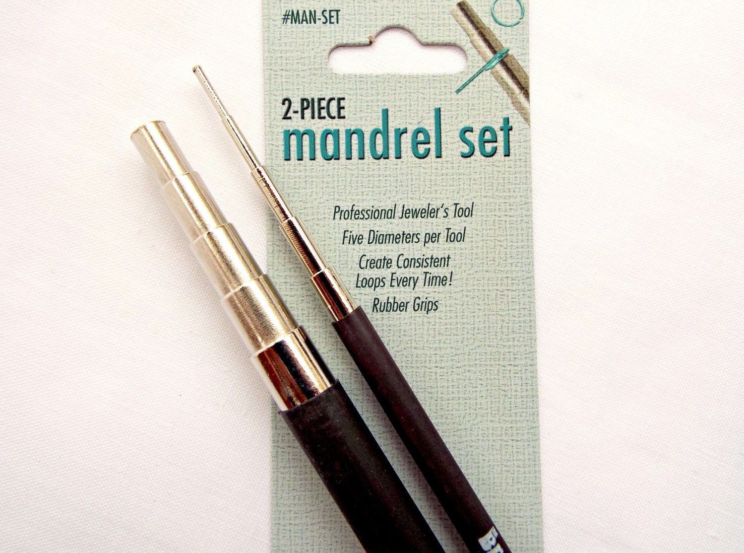 2 Pc Mandrel Set BeadSmith Mandrels Jewelry Mandrel Loop