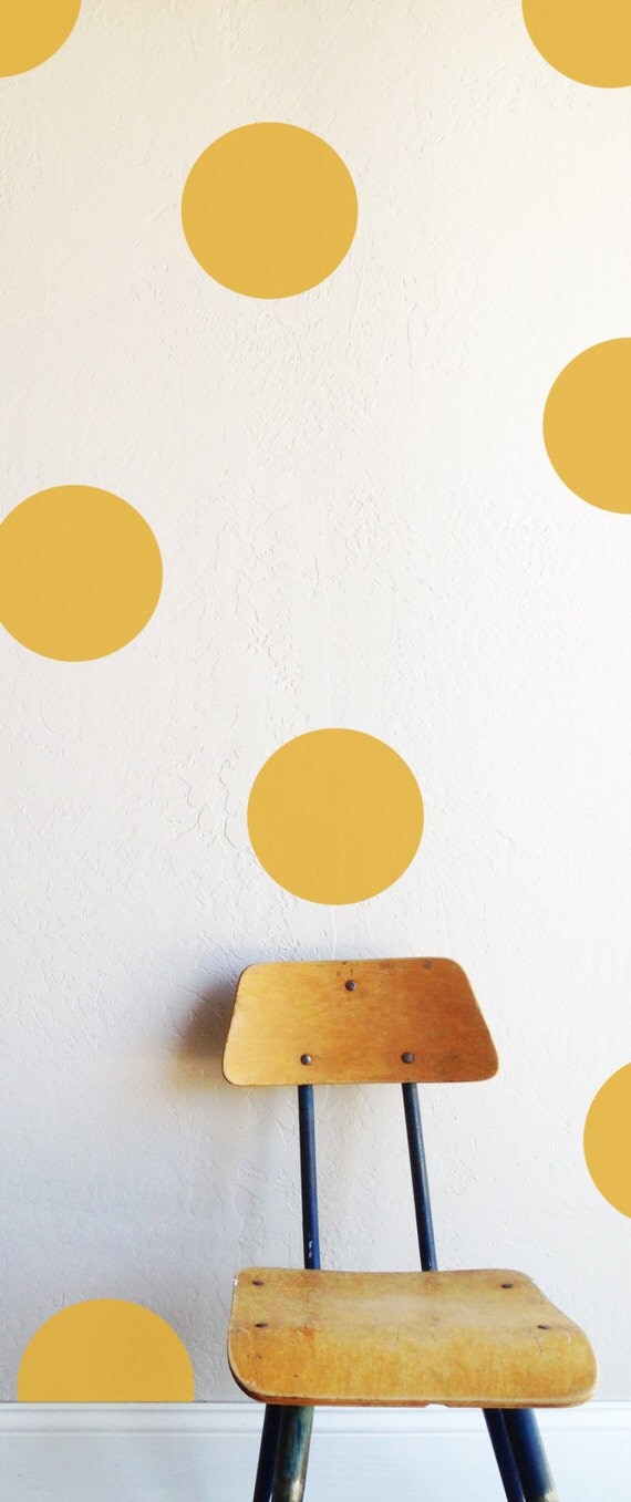 Large Dots WALL DECAL by TheLovelyWall on Etsy