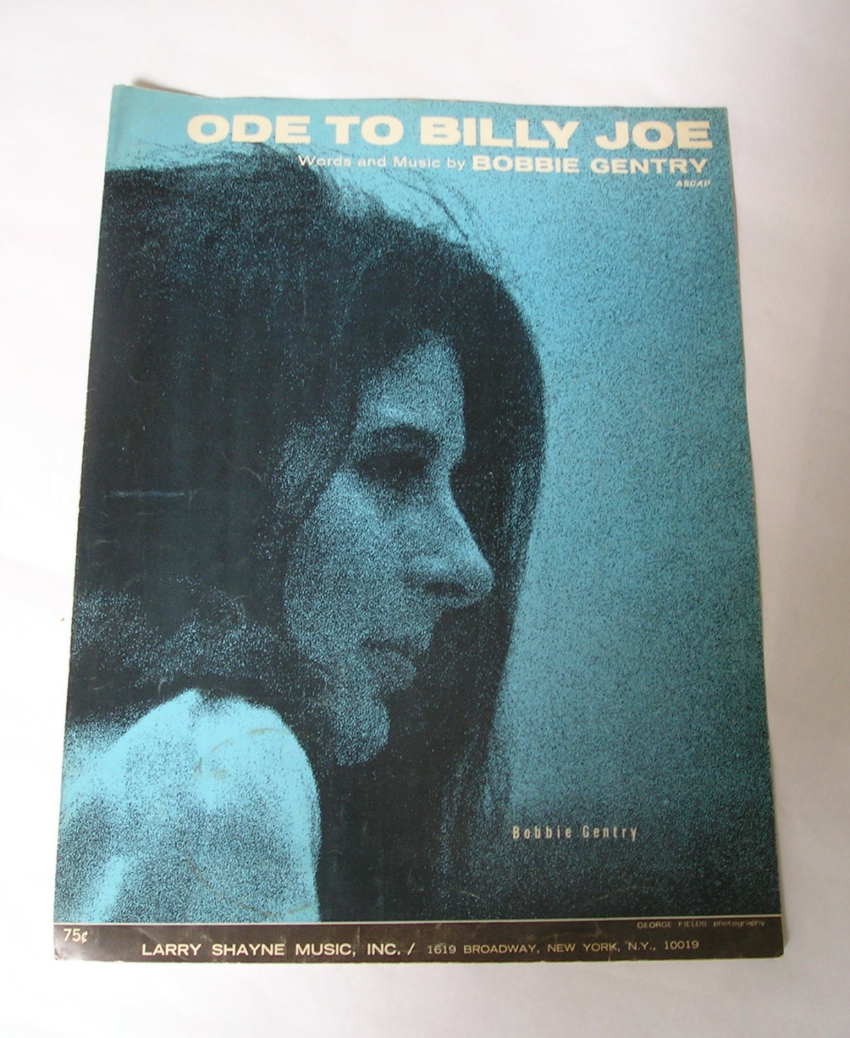 Vintage Ode To Billy Joe Sheet Music 1967 Bobbie Gentry