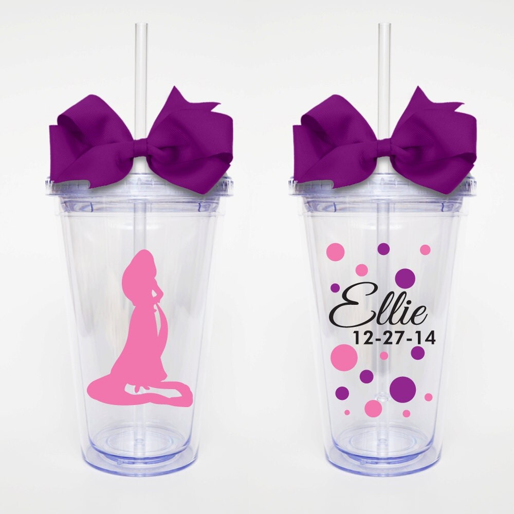 Disney Princess Repunzel Acrylic Tumbler by SweetSipsters on Etsy