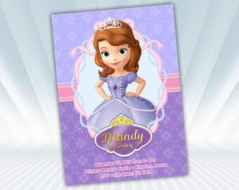 Invitación de Sofía