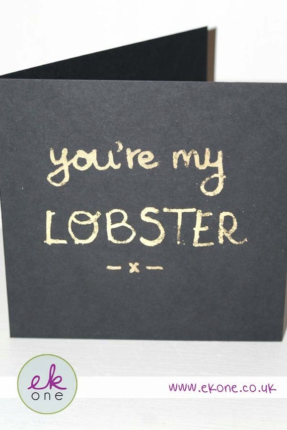 EKone - You're my lobster, Valentines Day Card