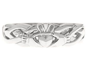irish claddagh wedding band set in white yellow rose black gold sterling silver for men man - Mens Claddagh Wedding Ring irish claddagh wedding band set in white yellow rose black gold sterling silver for men man - Mens Claddagh Wedding Ring