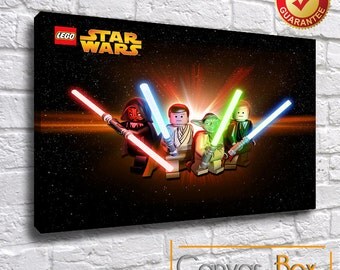 lego star wars framed pictures