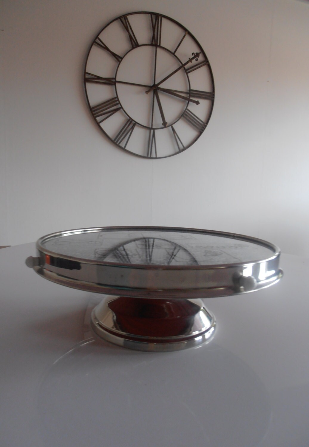 Vintage rotating cake plate Haute Juice