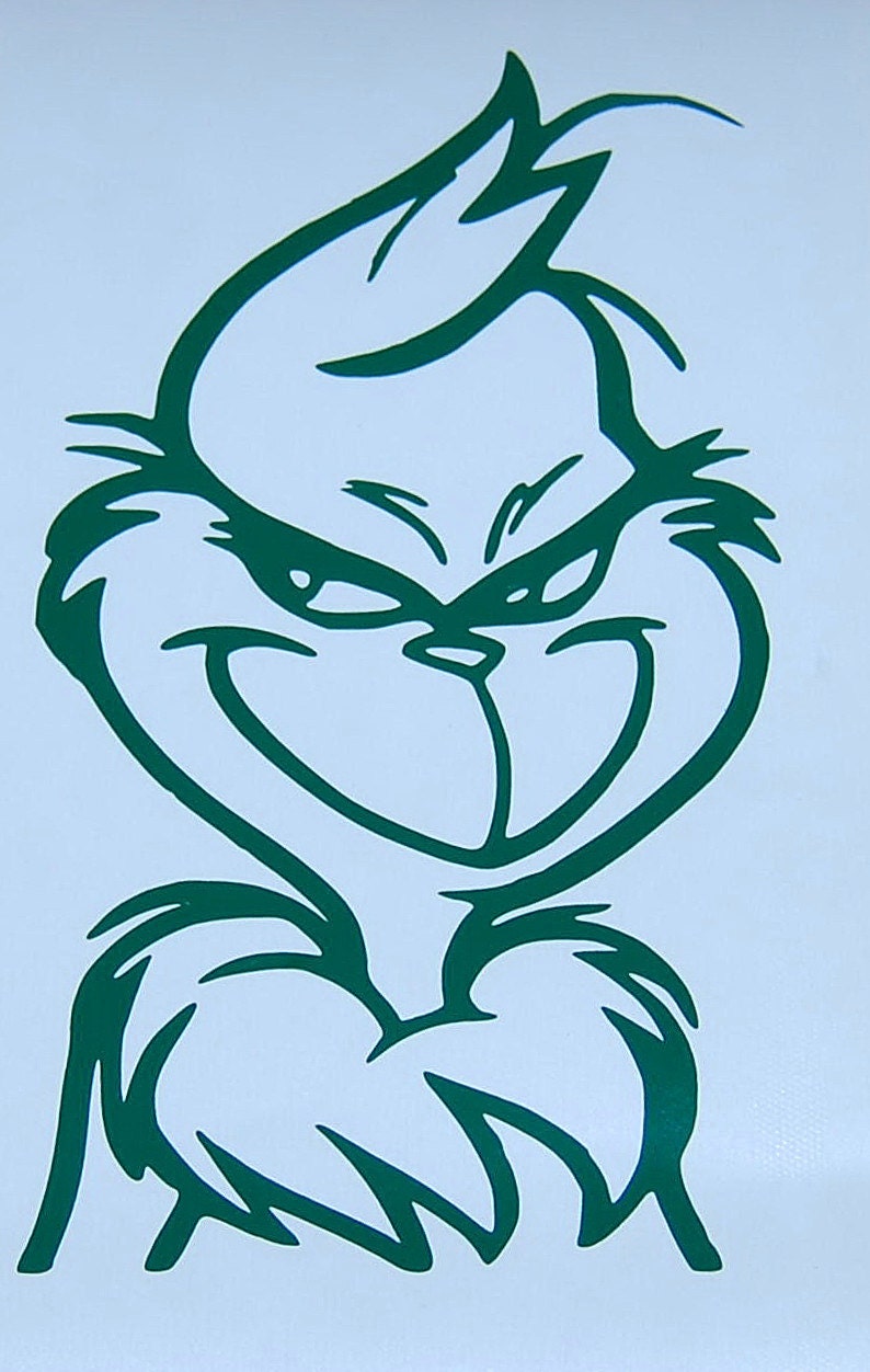 The Grinch Face Outline | Search Results | Calendar 2015